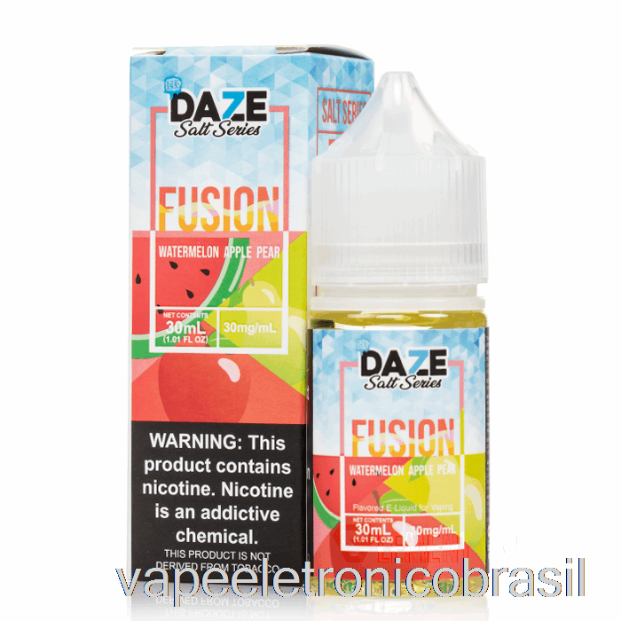 Vape Vaporesso Melancia Gelada Maçã Pêra - 7 Sais De Fusão Daze - 30ml 30mg